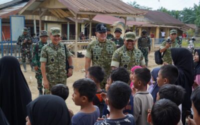 Wakasad Didampingi Gubernur Akmil Tinjau Latsitardanus di Aceh