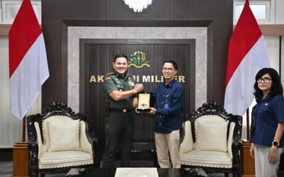 Gubernur Akademi Militer Terima Audiensi Dirut PT LEN Industri (Persero)