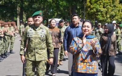 Ketua Komisi IV DPR RI Berikan Pembekalan dan Hadiri Jamuan Bersama Taruna Akademi TNI dan Akpol di Akmil