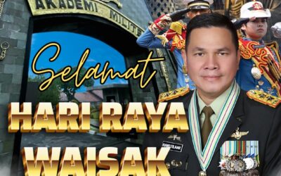 Gubernur Akademi Militer beserta Civitas Academica Akademi Militer mengucapkan Selamat Hari Raya Waisak 2026 M/ 2570 BE.
