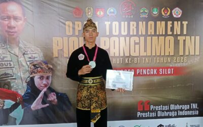 Taruna Akmil Raih Medali Perak dan Emas pada Akmil Open Tournament Pencak Silat Piala Panglima TNI 2026